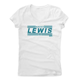 Womens Women's V-Neck White